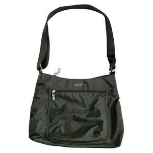 Baggallini Charcoal Gray Pocket Hobo Bag